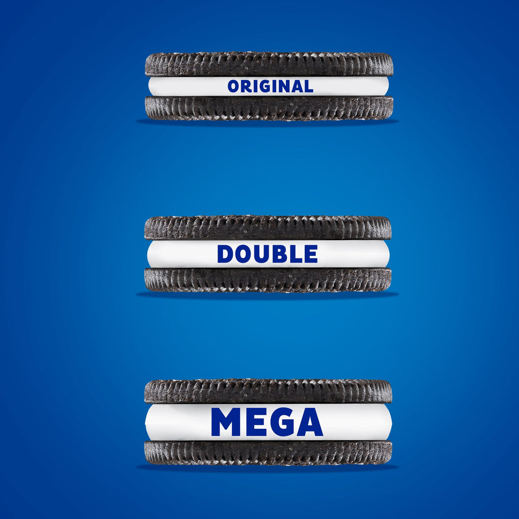 Mega Stuf Chocolate Sandwich Cookies, Family Size A2