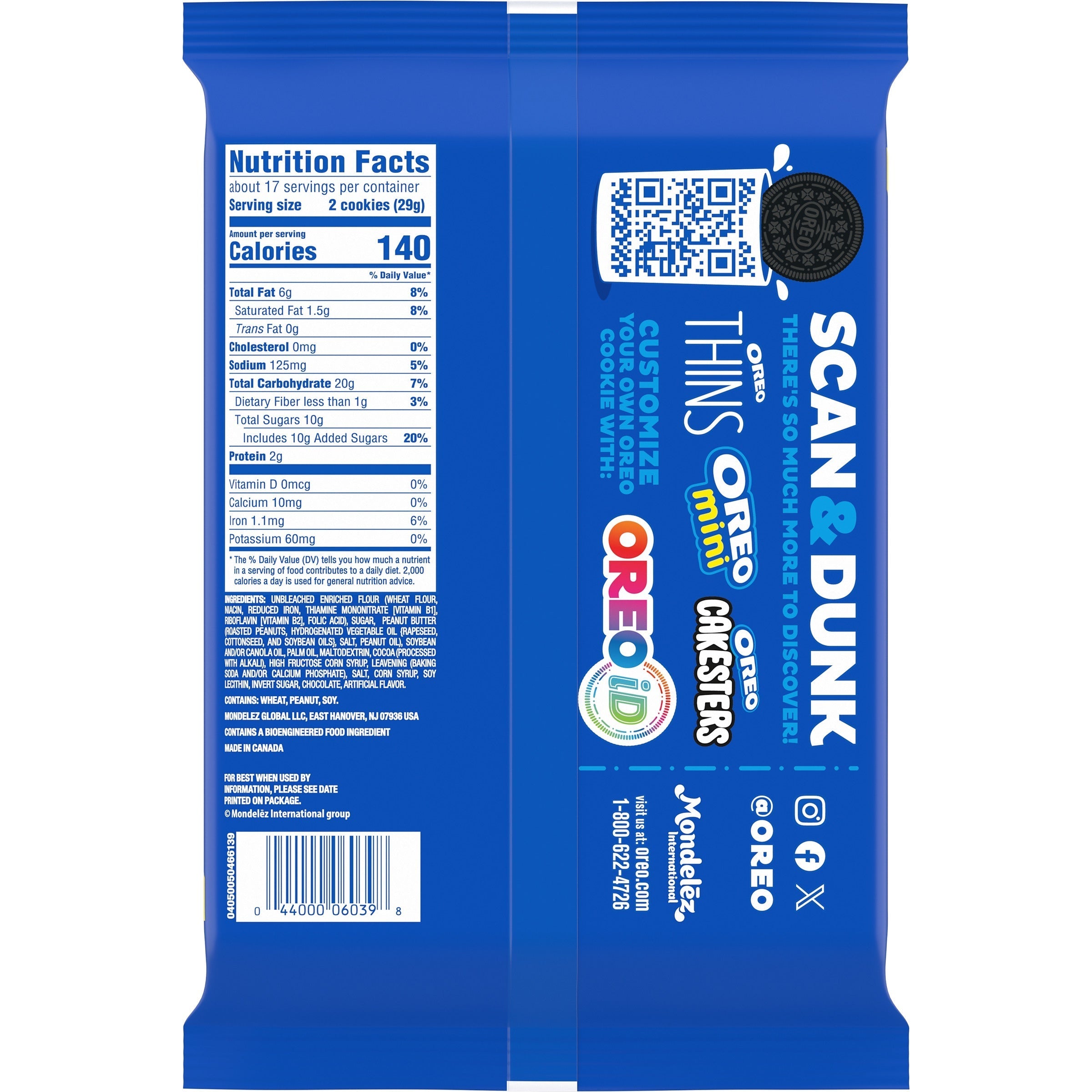 Peanut Butter Sandwich Cookies, Family Size, 2 Pack P1