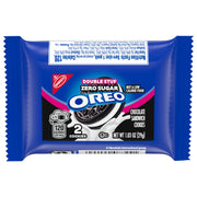 Zero Sugar Double Stuf Chocolate Sandwich Cookies, Snack Packs X8