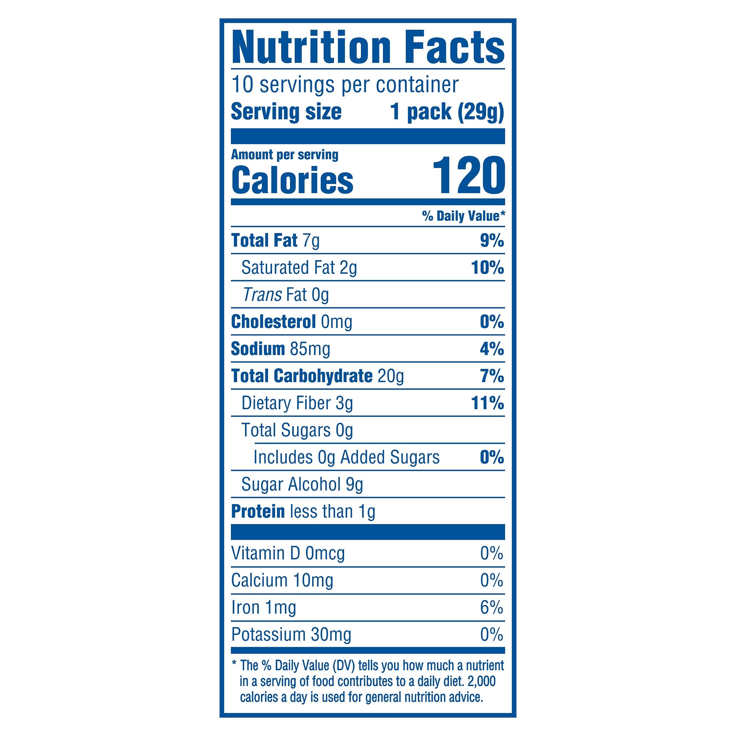 Zero Sugar Double Stuf Chocolate Sandwich Cookies, Snack Packs X8