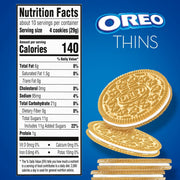 Thins Golden Sandwich Cookies, Family Size Y8