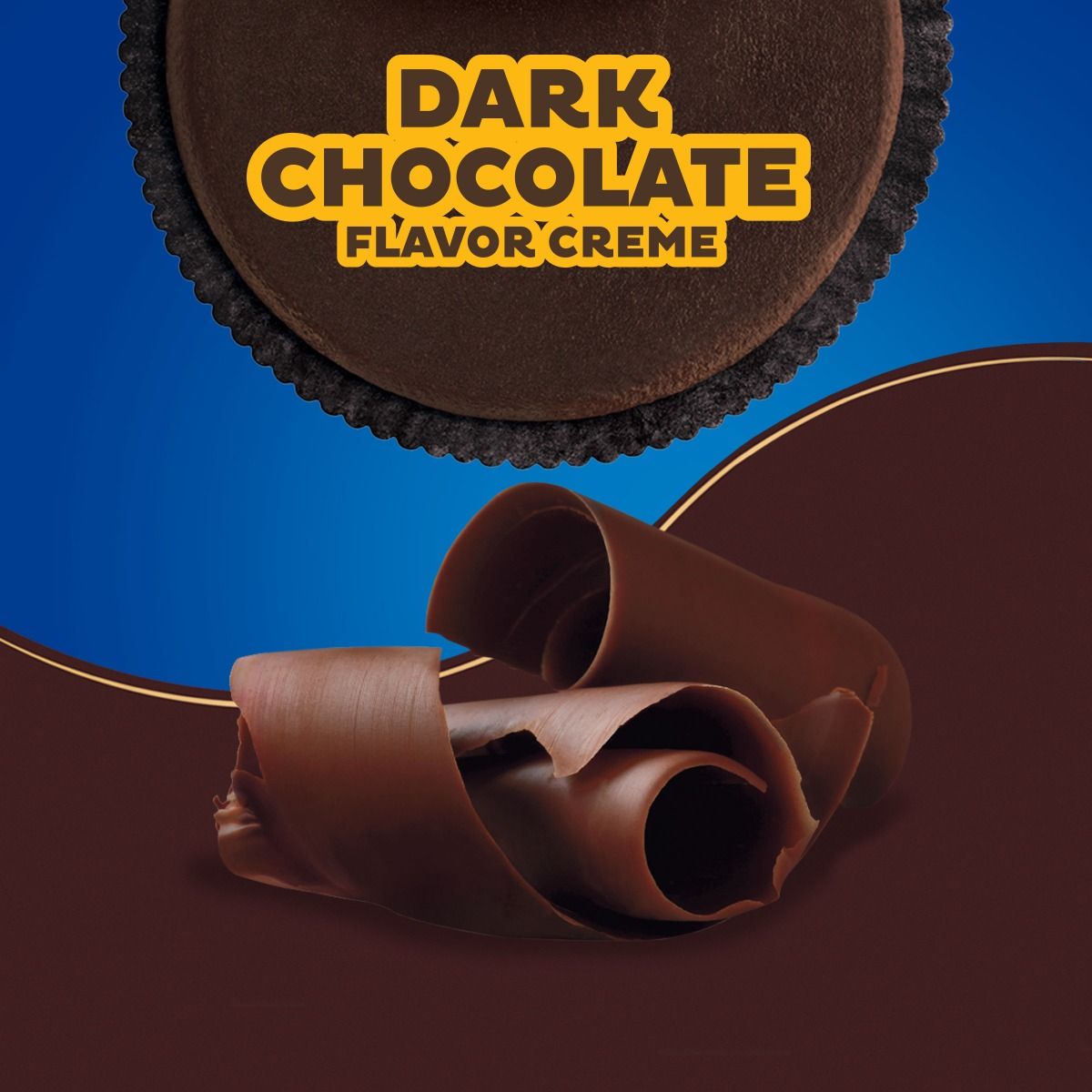 Dark Chocolate Creme Chocolate Sandwich Cookies, Family Size X7