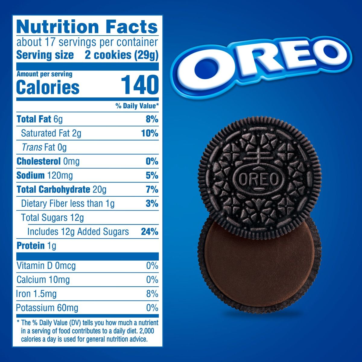 Dark Chocolate Creme Chocolate Sandwich Cookies, Family Size X7