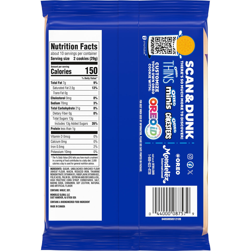 Cinnamon Bun Sandwich Cookies, Limited Edition, 2 Pack F9