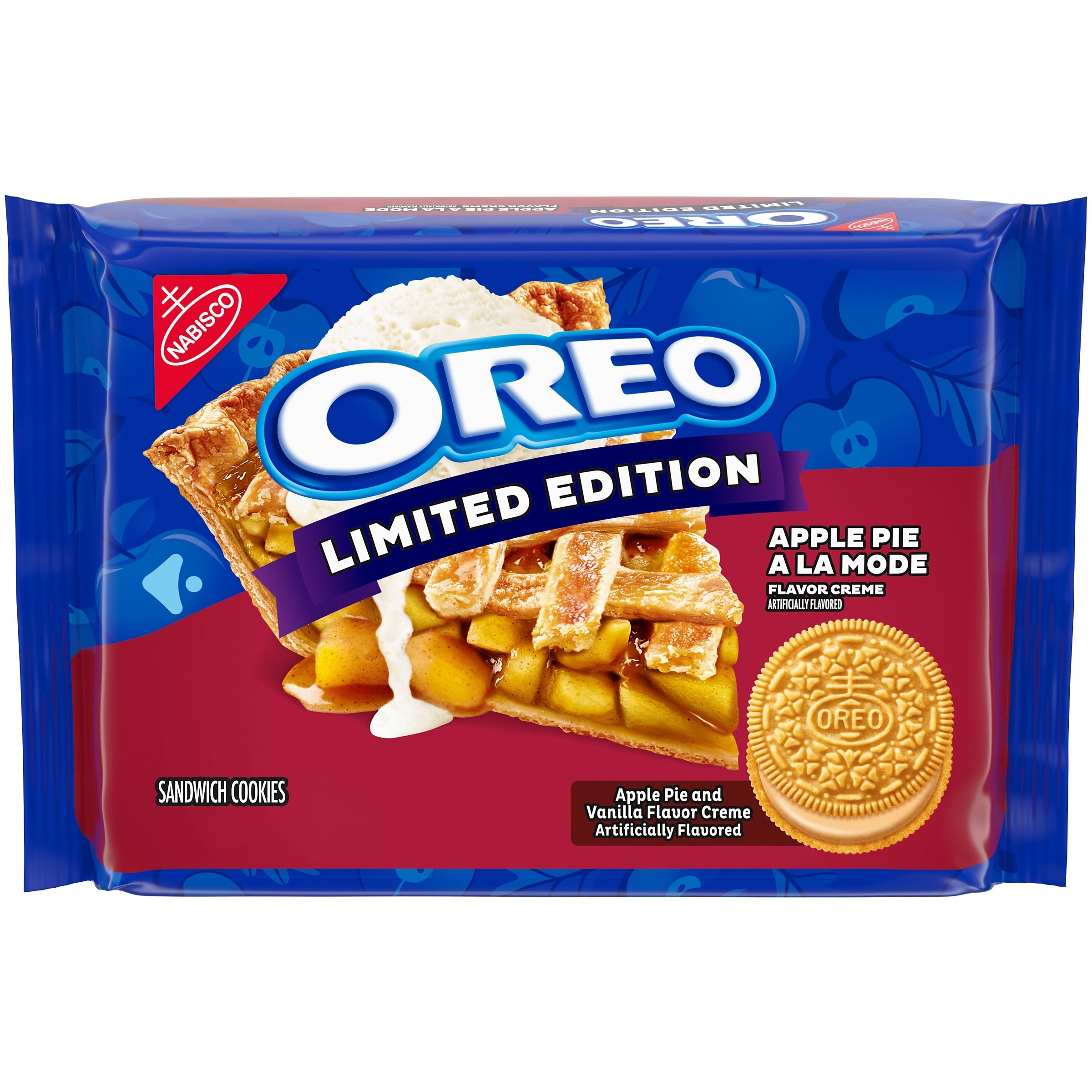 Apple Pie a la Mode Sandwich Cookies, Limited Edition, 2 Pack V6