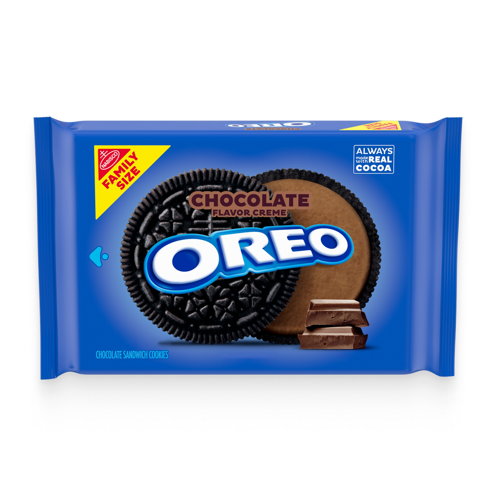 Chocolate Creme Chocolate Sandwich Cookies, Family Size R4