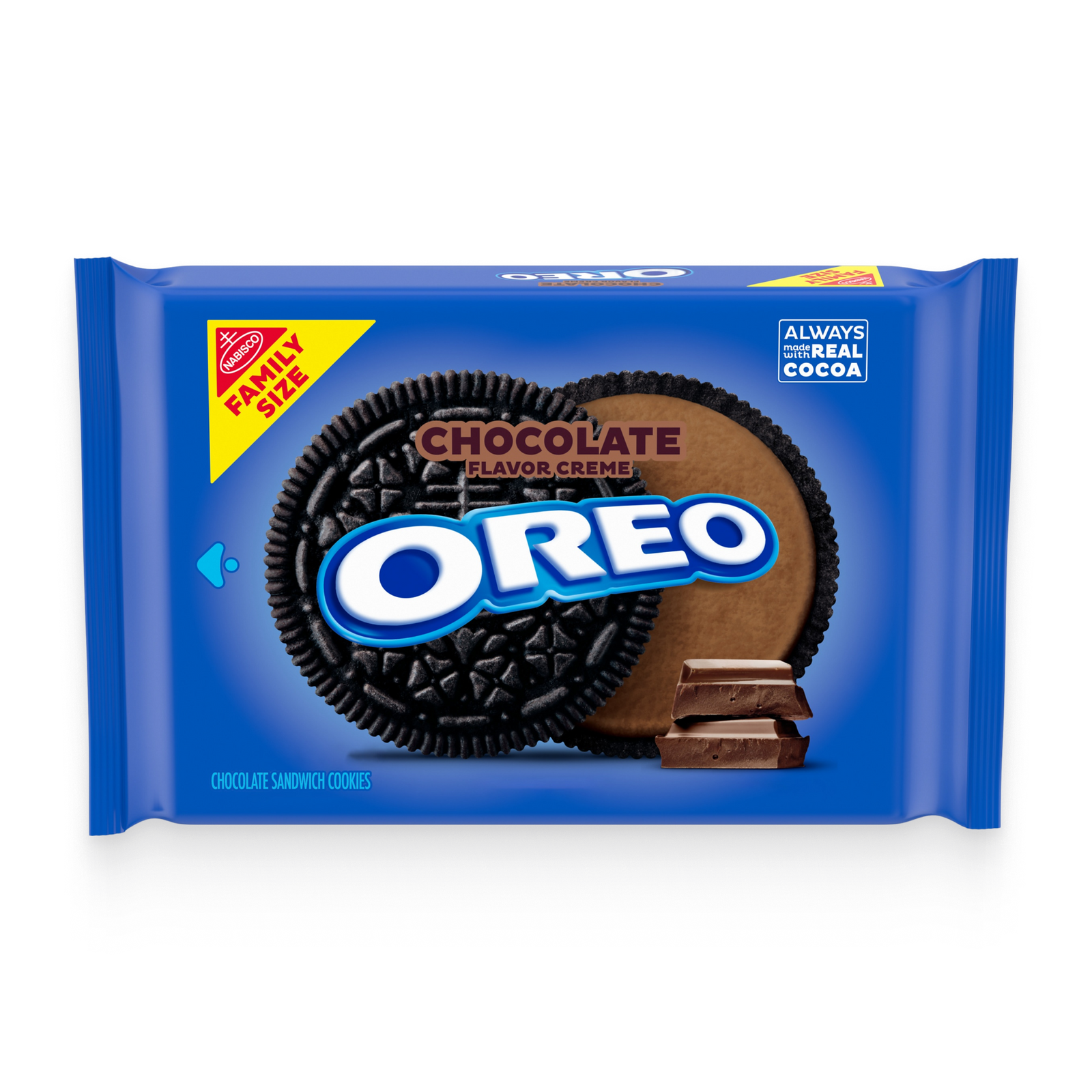 Chocolate Creme Chocolate Sandwich Cookies, Family Size R4