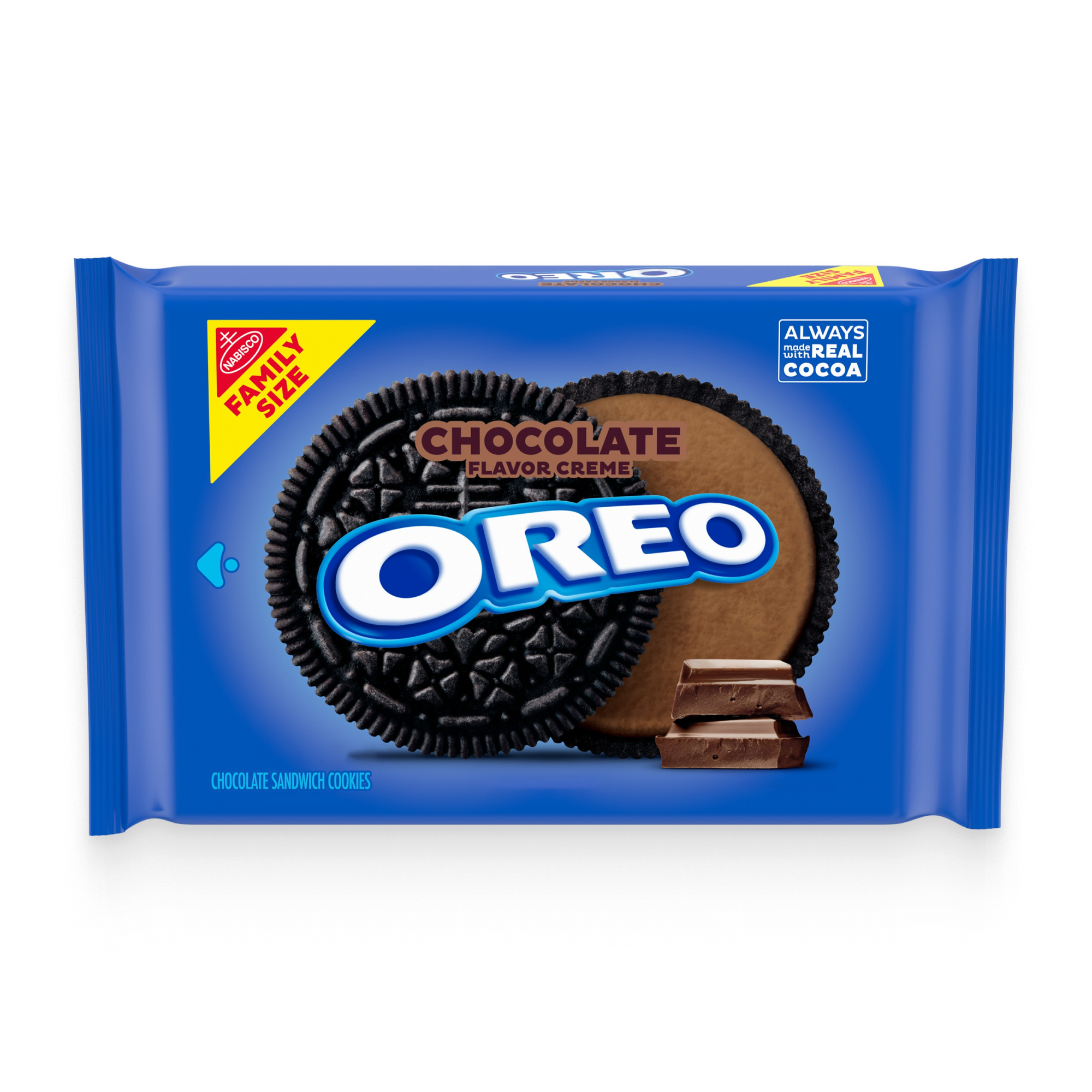 Chocolate Creme Chocolate Sandwich Cookies, Family Size G1