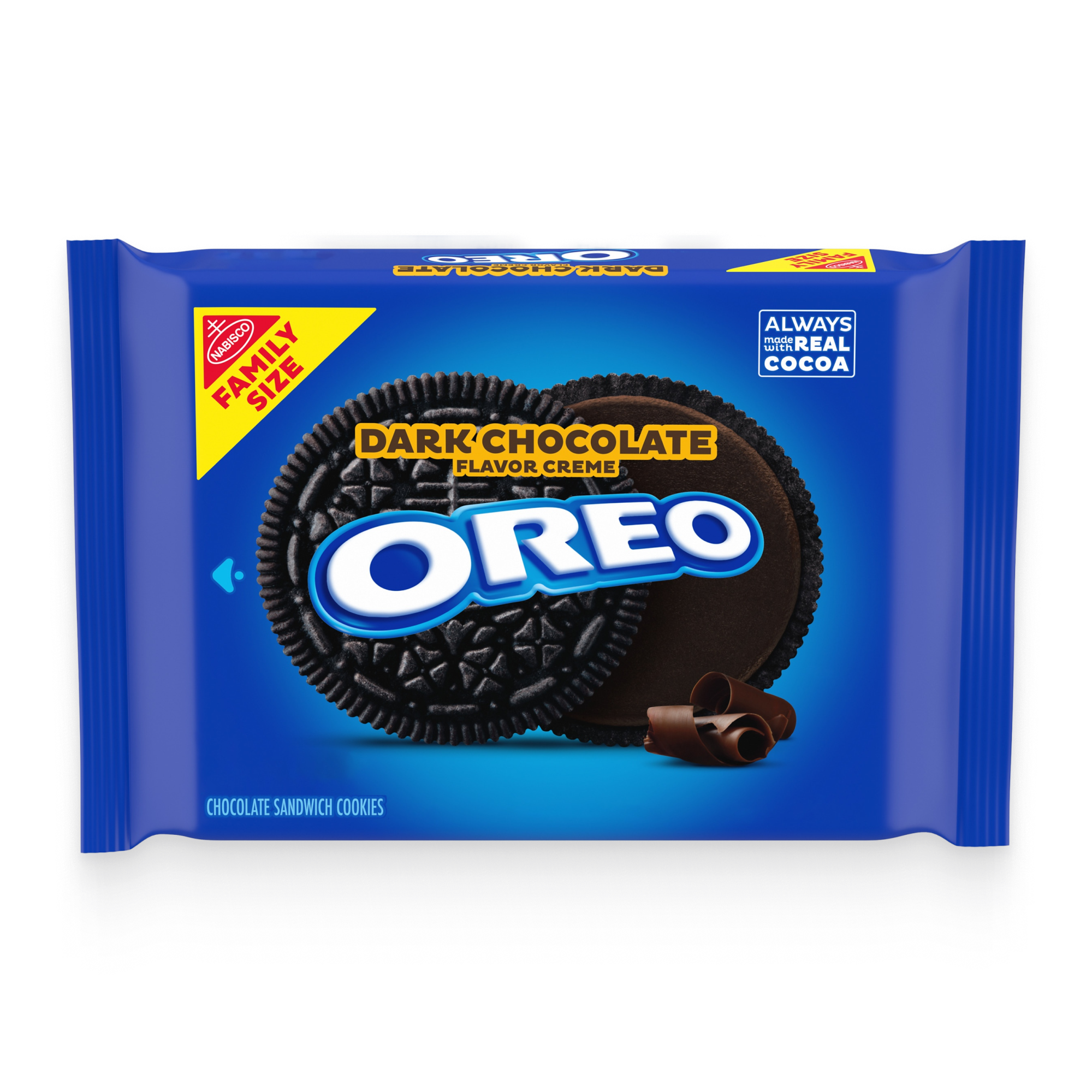 Dark Chocolate Creme Chocolate Sandwich Cookies, Family Size X7