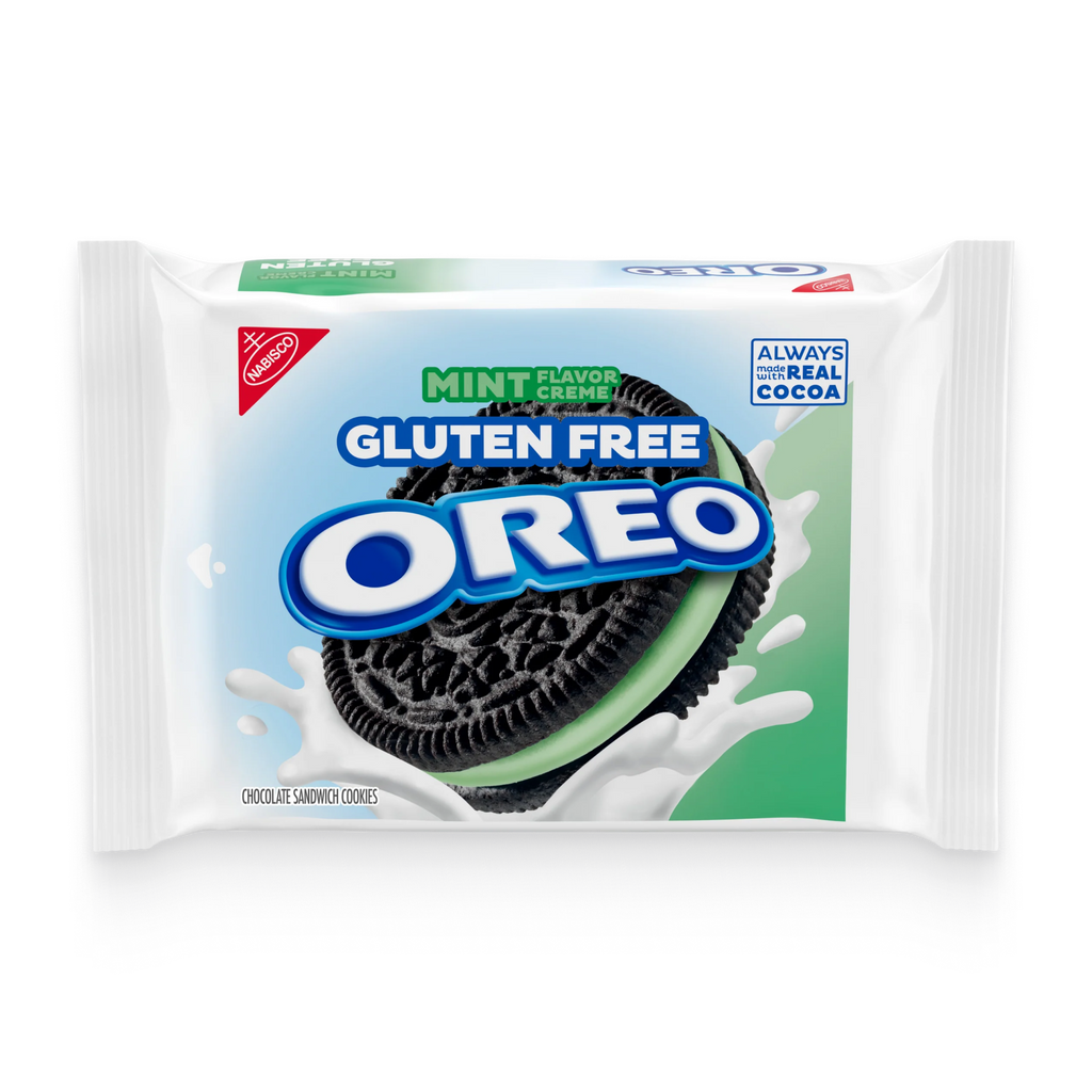Gluten Free Mint Creme Chocolate Sandwich Cookies, 2 Pack X6