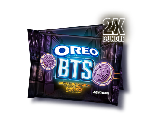 BTS Brown Sugar Pancake Flavor Creme, Limited Edition, 2 Pack N5
