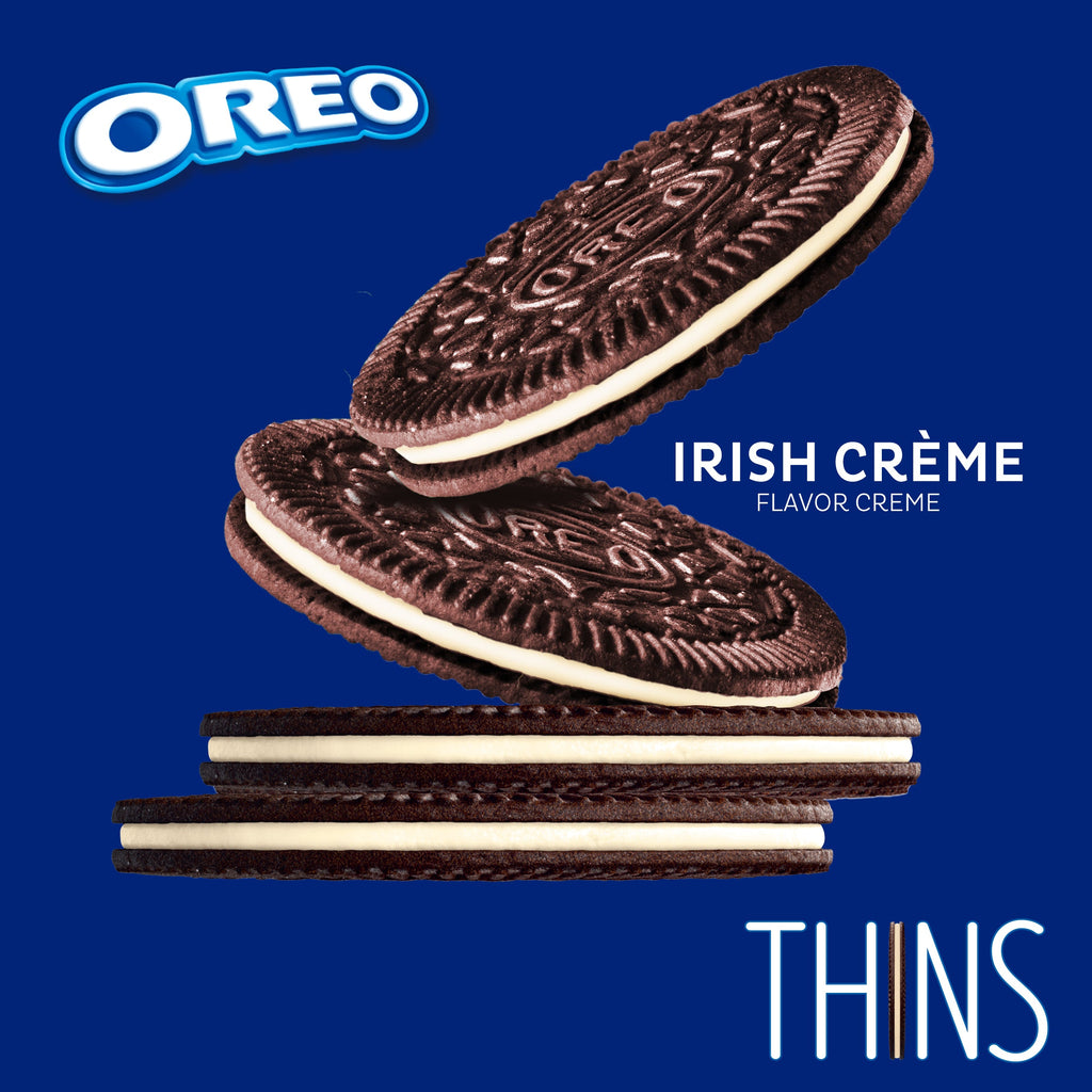 Thins Irish Crème Chocolate Sandwich Cookies, Family Size U7