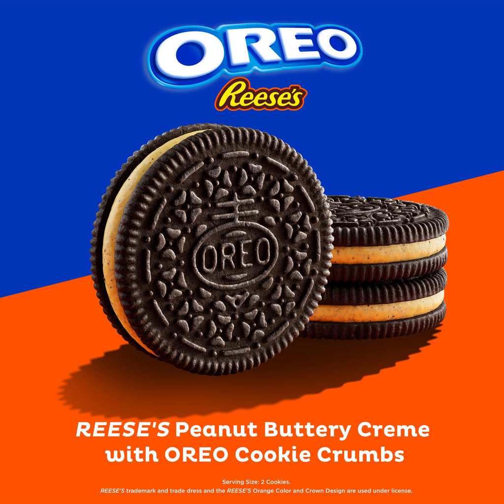 Reese's Peanut Buttery Creme Chocolate Sandwich Cookies C7