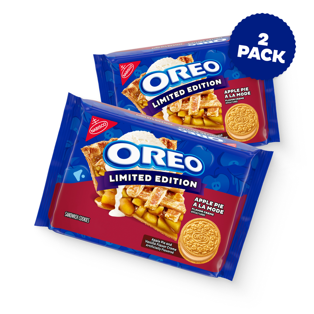 Apple Pie a la Mode Sandwich Cookies, Limited Edition, 2 Pack V6
