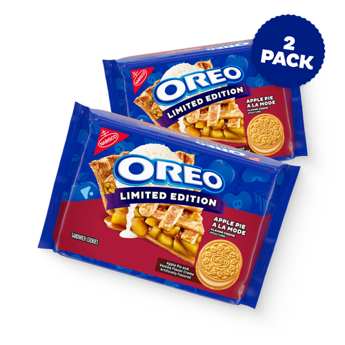 Apple Pie a la Mode Sandwich Cookies, Limited Edition, 2 Pack V6