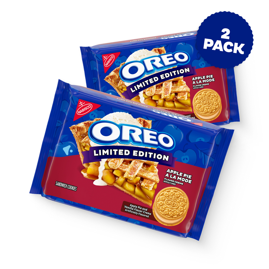 Apple Pie a la Mode Sandwich Cookies, Limited Edition, 2 Pack V6