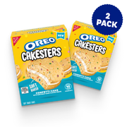 Cakesters Confetti Cake Soft Snack Cakes, Snack Packs, 2 Pack E9