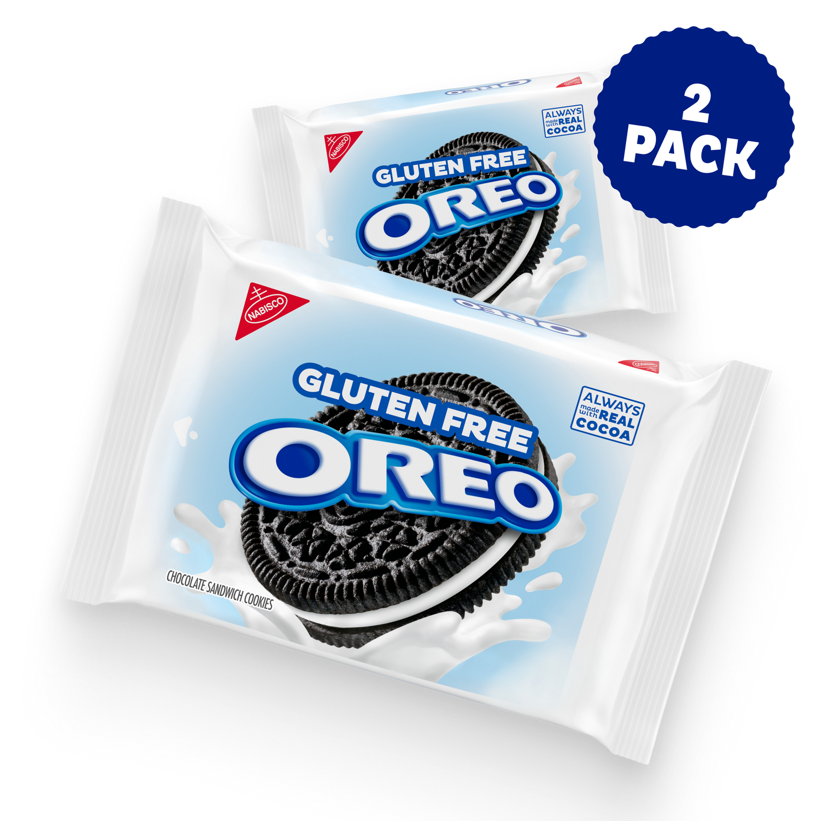 Gluten Free Chocolate Sandwich Cookies, 2 Pack V3