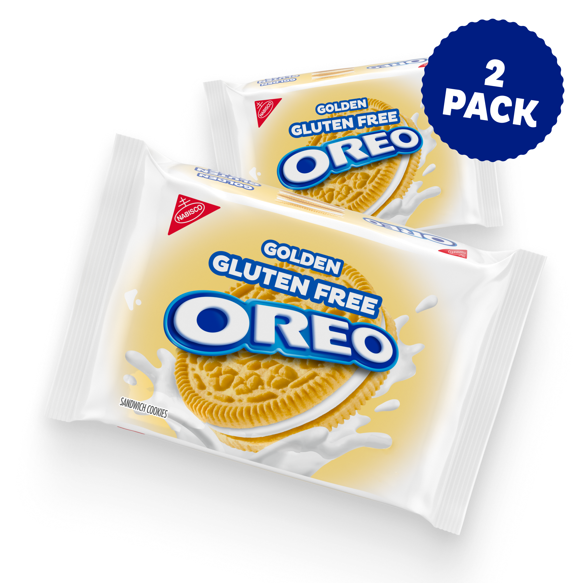 Gluten Free Golden Sandwich Cookies, 2 Pack R3