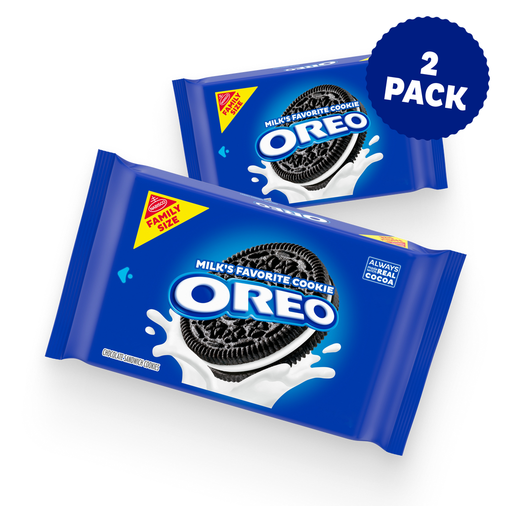 Chocolate Sandwich Cookies, Family Size, 2 Pack V9