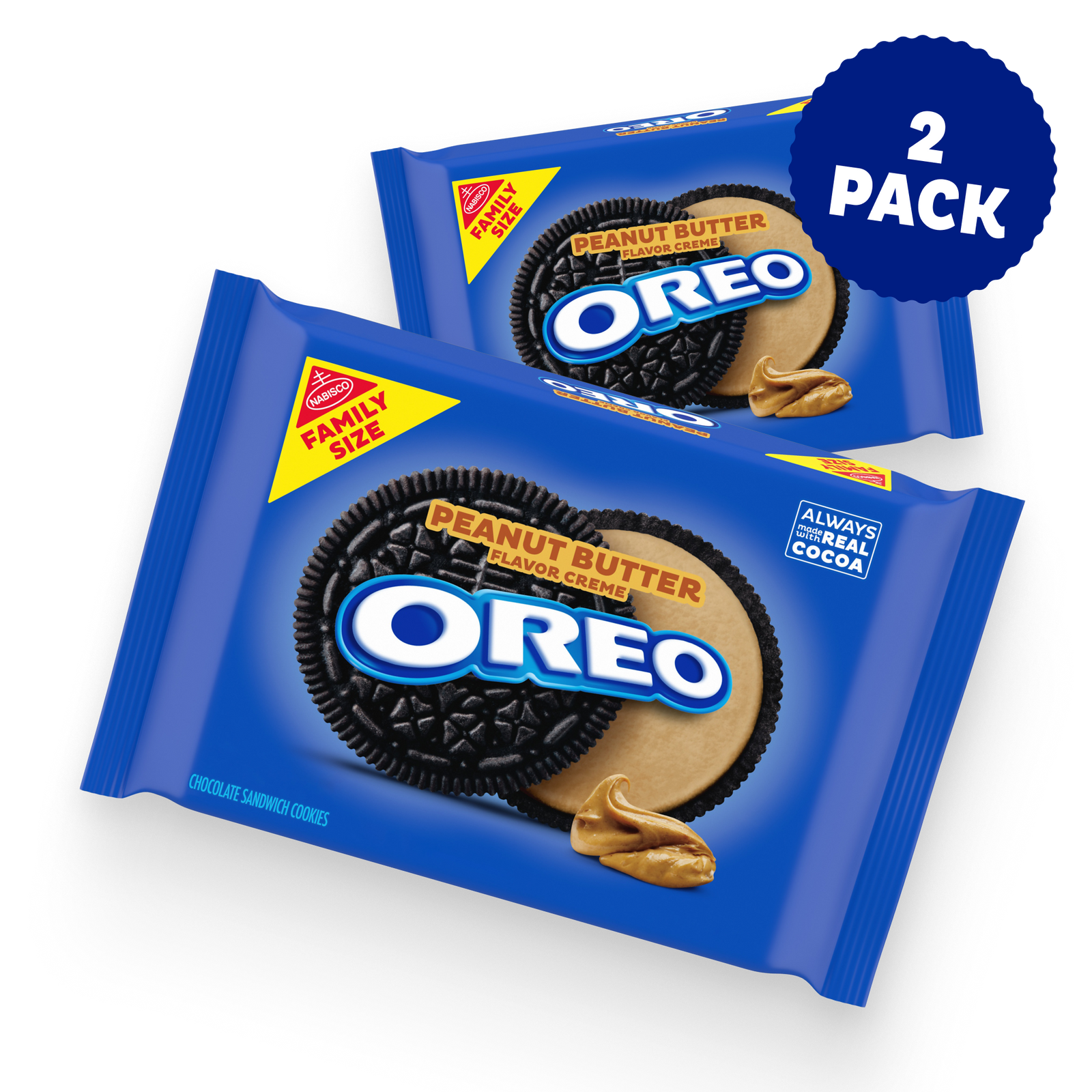 Peanut Butter Sandwich Cookies, Family Size, 2 Pack G3