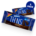 Thins Chocolate Ganache Creme Sandwich Cookies, Family Size, 2 Pack X7