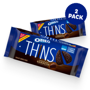 Thins Chocolate Ganache Creme Sandwich Cookies, Family Size, 2 Pack X7