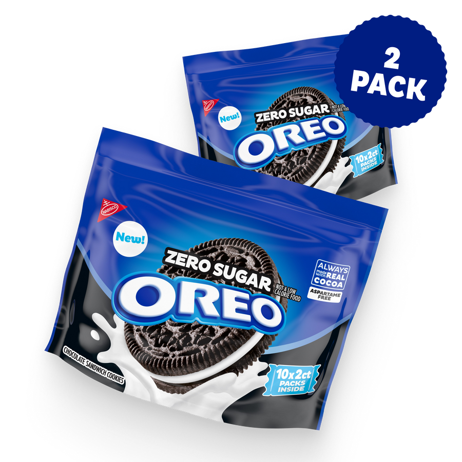 Zero Sugar Chocolate Sandwich Cookies, Snack Packs, 2 Pack M8