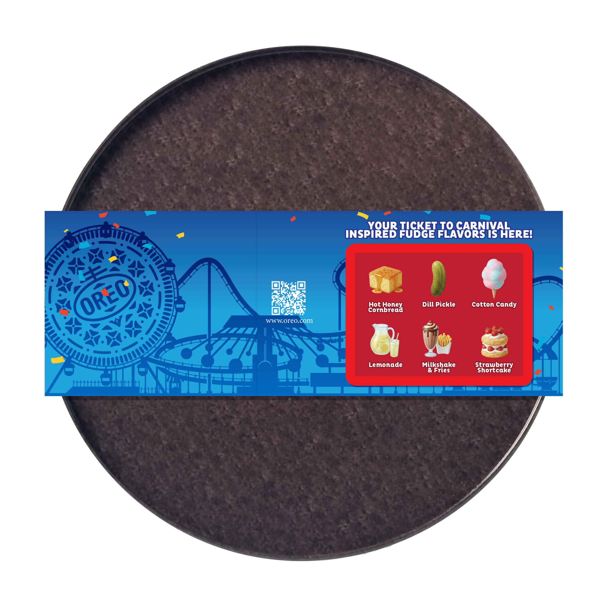 OREOiD Summer Carnival Cookie Tin - 12ct N4