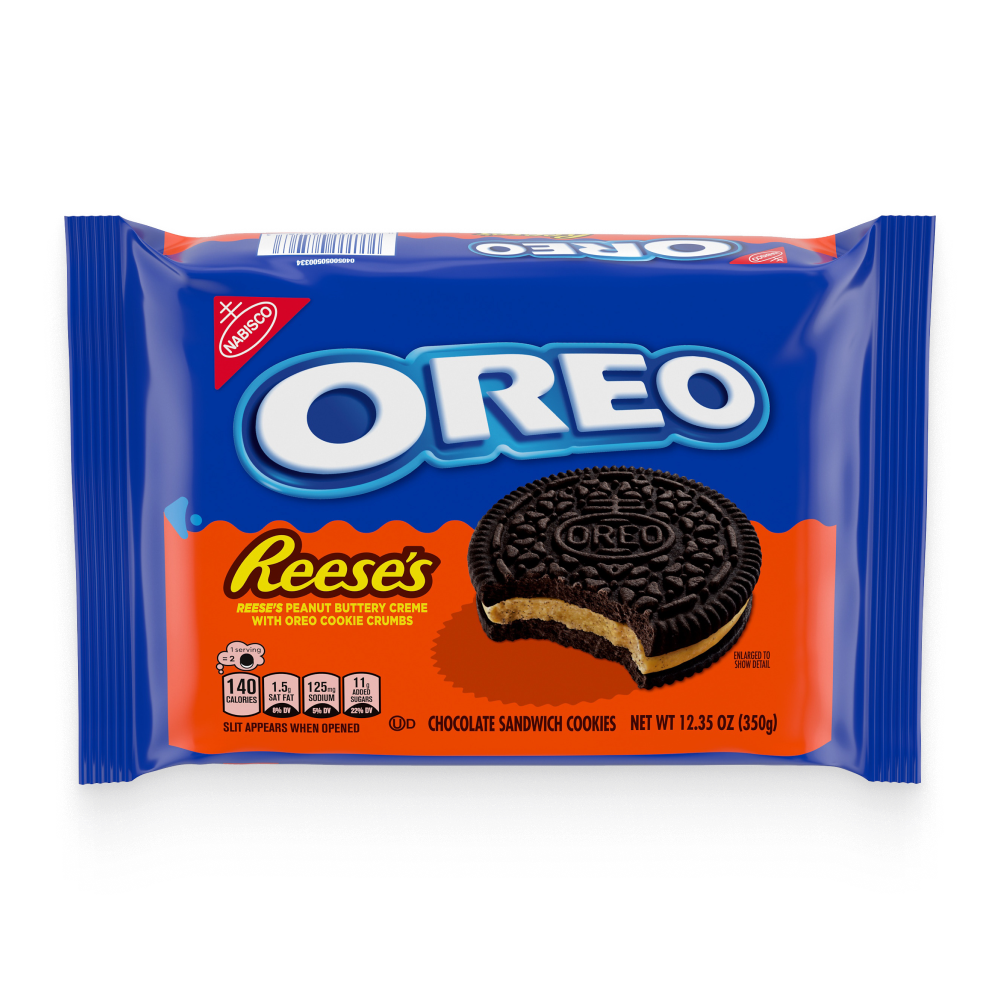 Reese's Peanut Buttery Creme Chocolate Sandwich Cookies Z1