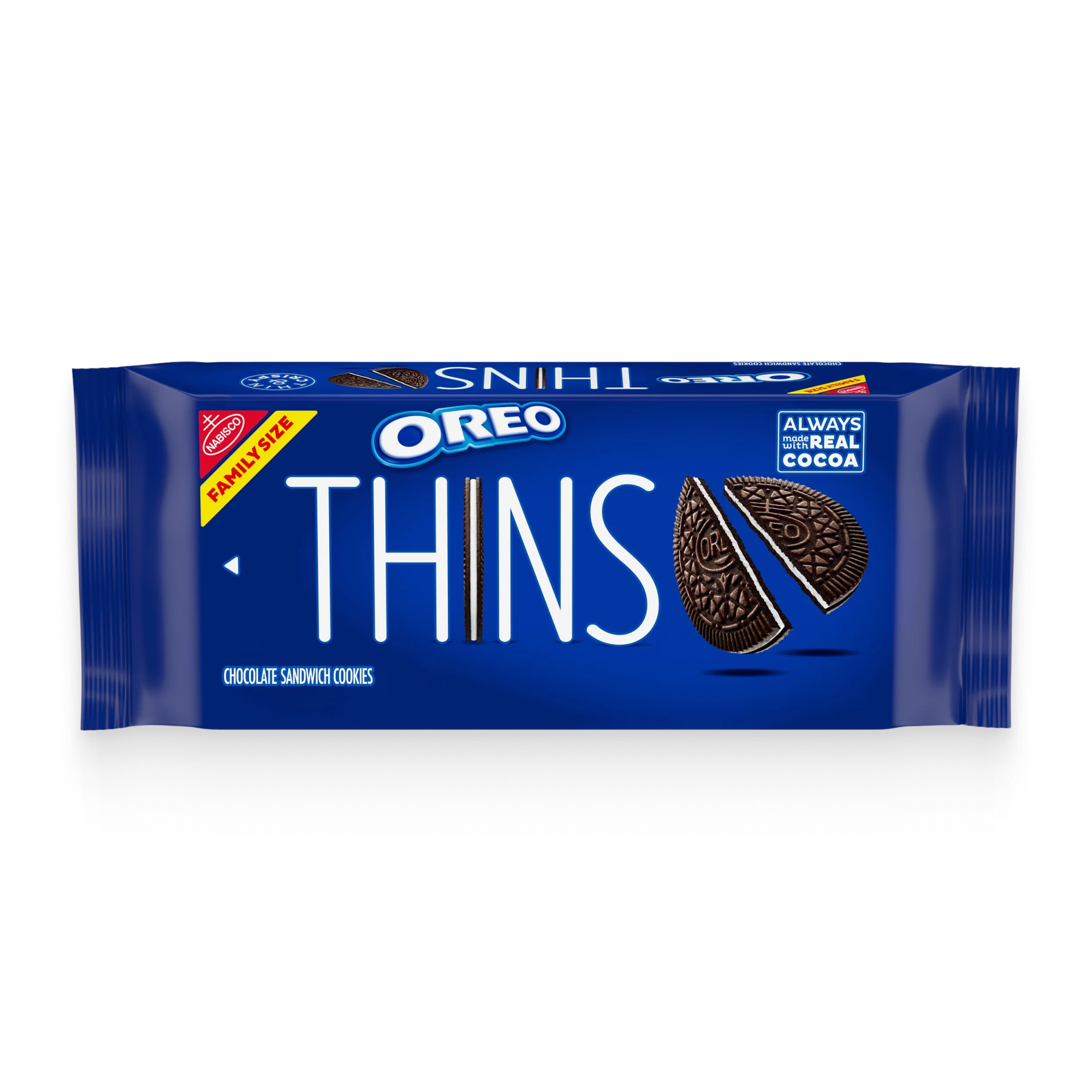 Thins Chocolate Sandwich Cookies, Family Size Q4