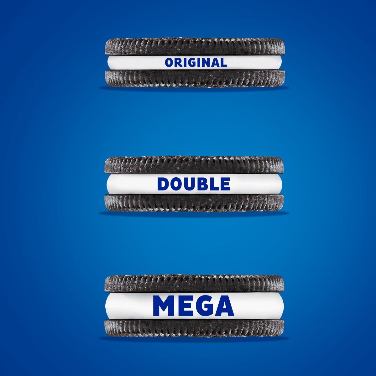Double Stuf Chocolate Sandwich Cookies, Family Size K3