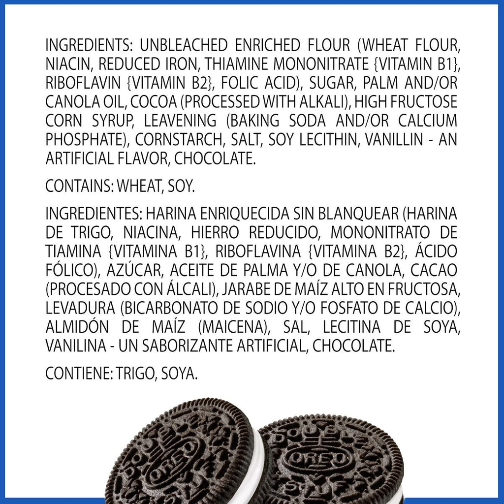 Double Stuf Chocolate Sandwich Cookies, Family Size K3