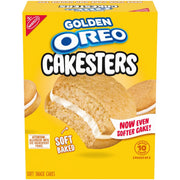 Golden Cakesters Soft Snack Cakes, Snack Packs, 2 Pack C9