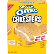 Golden Cakesters Soft Snack Cakes, Snack Packs L2
