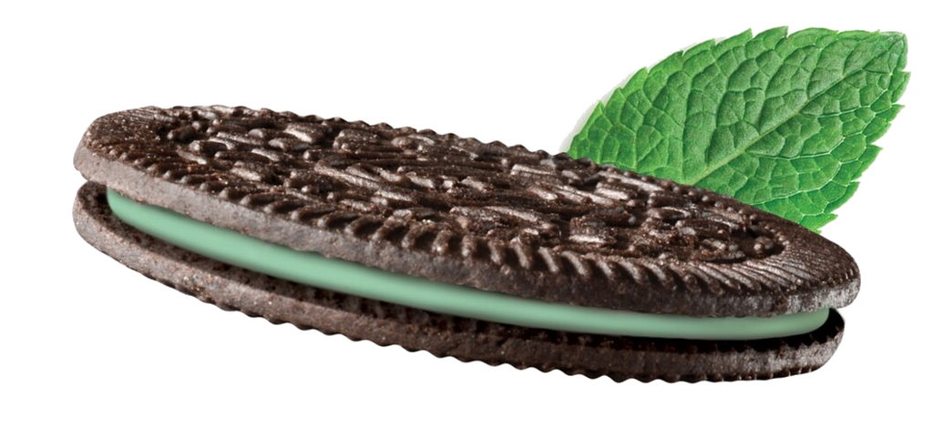 Thins Mint Creme Chocolate Sandwich Cookies, Family Size Q1
