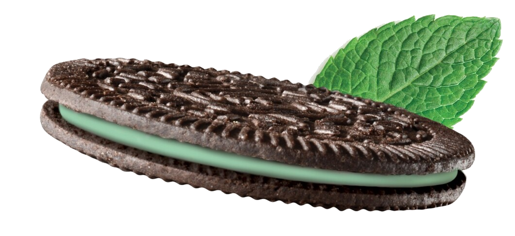 Thins Mint Creme Chocolate Sandwich Cookies, Family Size Q1
